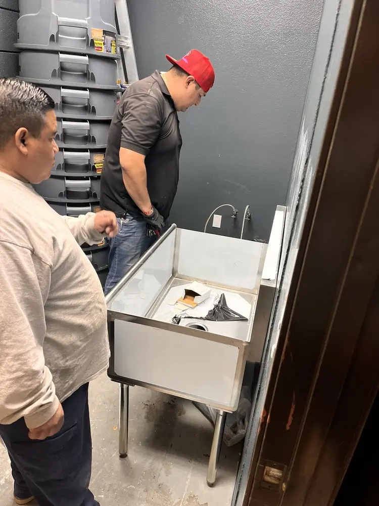 Commercial plumbing and sink installation in Wright City
